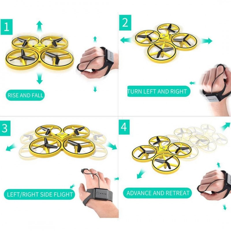 Firefly Hand Sensor Controlled Drone