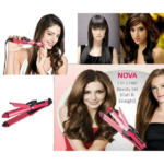 Nova Hair Straightener And Hair Curler