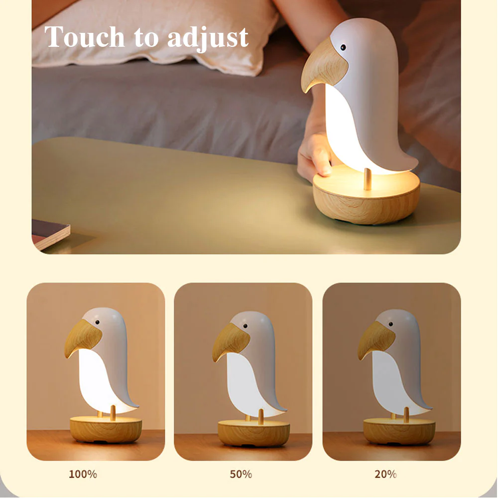 Toucan Bird Night Light Lamp