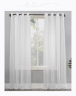 Net Sheer Chiffon Curtain