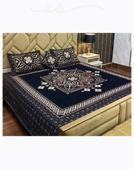 Velvet Jacquard Bedsheet